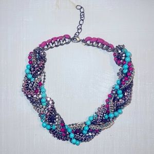 Chunky statement necklace